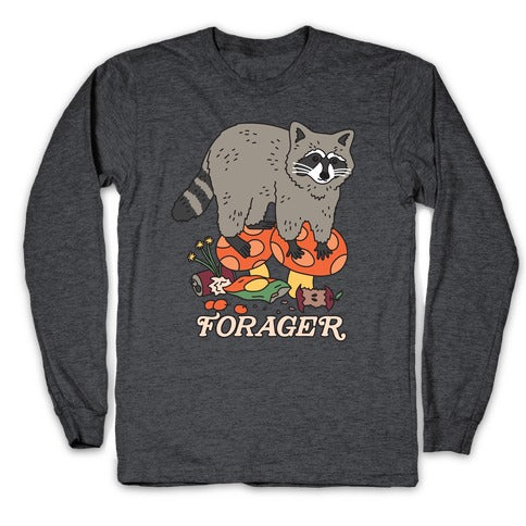 Forager Raccoon Longsleeve Tee